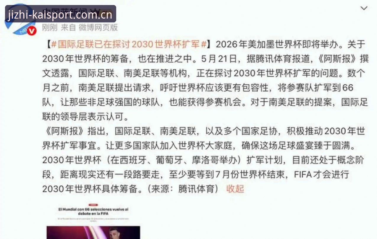 掌握世界杯扩军趋势的实用指南——从66队提案看中国足球新机遇
